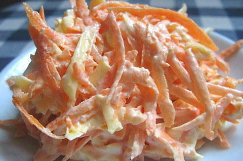 Ensalada de zanahoria y mayonesa ! – chispis.com